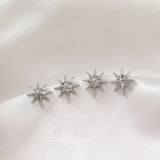 14K Bag Star Studs Earrings DIY Accessories