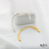 14K Copper Plated Branch Bracelet DIY Jewelry Accessories