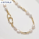 Zircon Link Button Jewelry Set