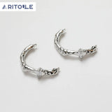 14K Electroplated Irregular Ring DIY Material Accessories