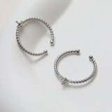 14K Electroplated Fried Dough Twists Ring Holder