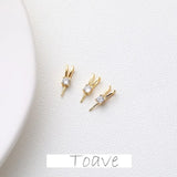 14K Electroplating Zircon Necklace Bracelet DIY Material Accessories