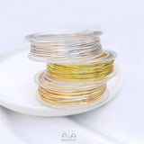 0.75 Square Wire 14K 18K Bright Silver Semi-Hard DIY Jewelry Materials