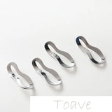 14K Bag Preservation Irregular Shaped Hollow DIY Earrings