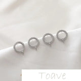 14K Flower Earrings DIY Material Accessory