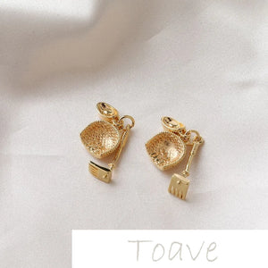 14K Gold-Clad Chinese Lucky Jinbao 3-in-1 Pendant Jewelry Set