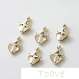 14K Gold-Clad Mini Kettle Bottle Necklace Earring Material