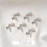 Smart Elk Pendant DIY Earrings Necklace Accessory