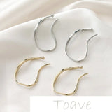 14K Gold-Clad Large Ear Clip Earring DIY Material