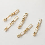 14K Gold-Clad Copper Chain DIY Hand-Made Accessories