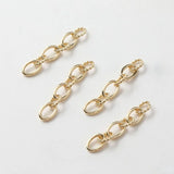 14K Gold-Clad Copper Chain DIY Hand-Made Accessories