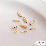 14K Gold-Clad Color-Preserving Chain Rope Connector for DIY Bags
