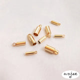 14K Gold-Clad Color-Preserving Chain Rope Connector for DIY Bags