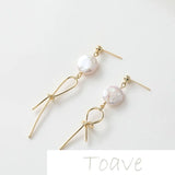 14K Gold-Clad Knotted Pendant Earring DIY Materials