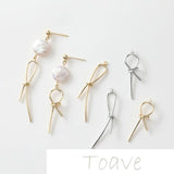 14K Gold-Clad Knotted Pendant Earring DIY Materials
