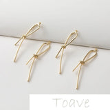 14K Gold-Clad Knotted Pendant Earring DIY Materials