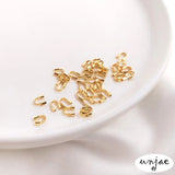 14K Gold-Coated U-Shaped Horseshoe Buckle Steel Wire DIY Accessories
