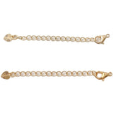 14K Gold-Coated Tail Chain Extension for DIY Jewelry