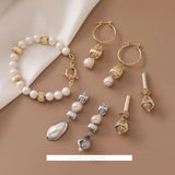 14K Gold-Coated DIY Long Tube Beads for Earring Bracelet