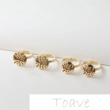 14K Gold-Coated Shower Head Net Plate Bottom Ring DIY Material Accessories