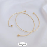 14K Gold Color-Preserving Bracelet DIY Accessories