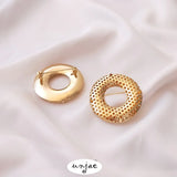 14K Gold-Plated Rotating Safety Brooch - DIY Jewelry Making Accessories