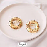 14K Gold-Plated Rotating Safety Brooch - DIY Jewelry Making Accessories