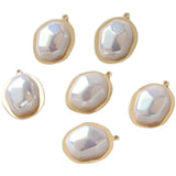 14K Gold-Covered Tortoise Shell Pendant, DIY Jewelry Making Material