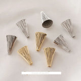 14K Retro Cap DIY Earrings Bracelet Set