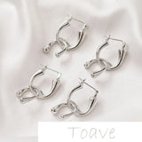 14K U-Shaped Belt Dangle Earrings DIY Hand-Made Material Accessories
