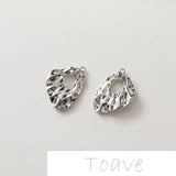 14K Gold-Plated Hollow Pendant for DIY Earrings