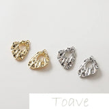 14K Gold-Plated Hollow Pendant for DIY Earrings