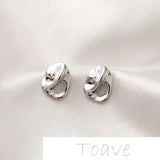 14K Gold-Plated Copper Earrings DIY Accessories