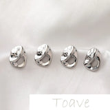 14K Gold-Plated Copper Earrings DIY Accessories