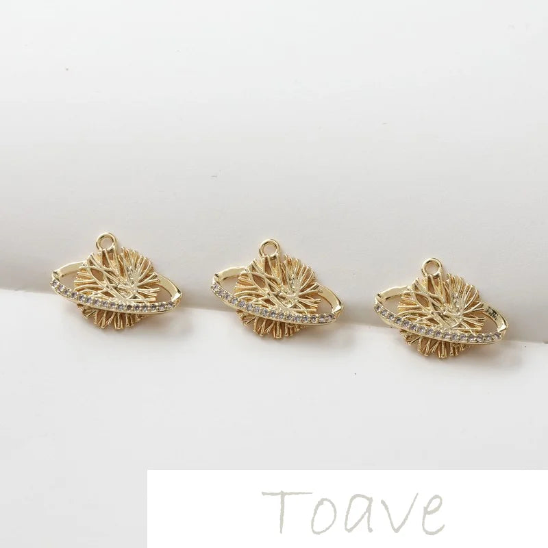 Planet Zircon DIY Earring Necklace Bracelet Accessories