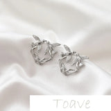 14K Gold-Plated Vintage Bird Earrings - Silver Needle DIY Jewelry Material