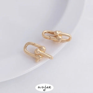 14K U-Shaped Spring Buckle Chain End Connecting Buckle DIY Accessories