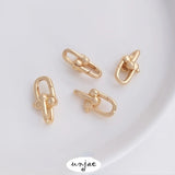 14K U-Shaped Spring Buckle Chain End Connecting Buckle DIY Accessories