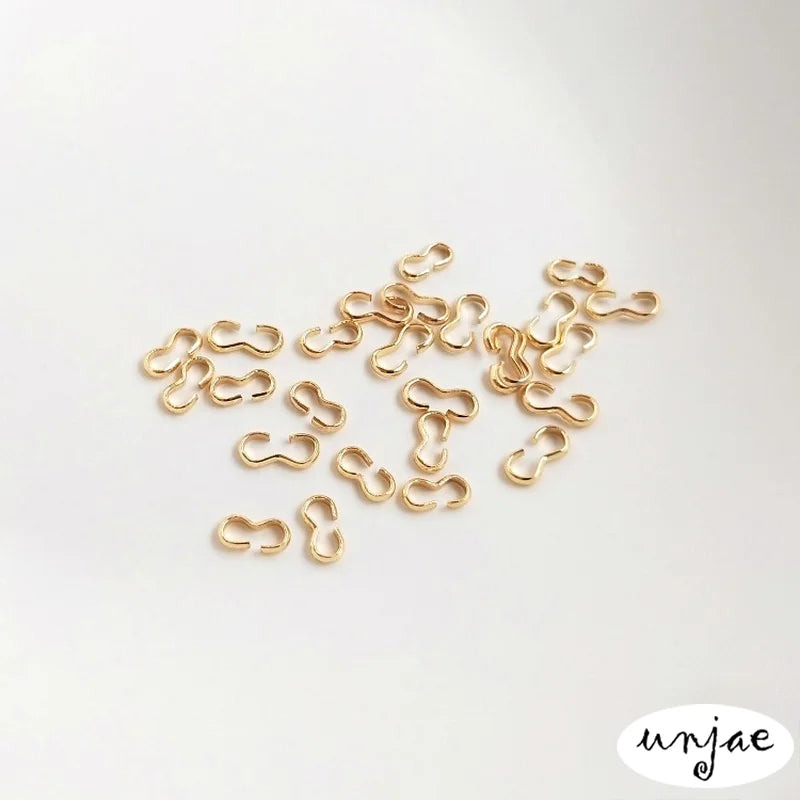 14K Gold Plated DIY Jewelry Connection Accessories