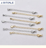 14K Lobster Buckle Chain for DIY Bracelet Necklace