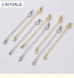 14K Lobster Buckle Chain for DIY Bracelet Necklace