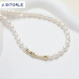 14K Plated Chinese Long Bamboo DIY Beaded Necklace Bracelet Material