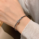 14K Zircon Cuff Bracelet Wedding Party Girl's Jewelry