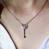 14K Necklace Pendant Natural Pierscionki Bijoux Femme Chain Necklace