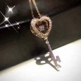 14K Necklace Pendant Natural Pierscionki Bijoux Femme Chain Necklace