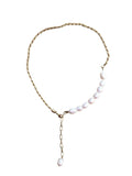14KGF Pearl Necklace Baroque Irregular Necklaces for Women