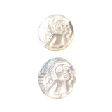10Pcs 100% Natural Pearl Mother Shell Angel Style Jewellery Pendants