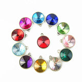 14MM Birthstone Charms Dangle Charms DIY Jewelry Making