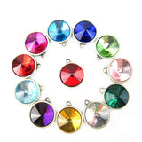 14MM Birthstone Charms Dangle Charms DIY Jewelry Making
