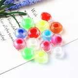 Mixed Colorful Resin Faceted Beads 100pcs/lot DIY Bracelet Charms